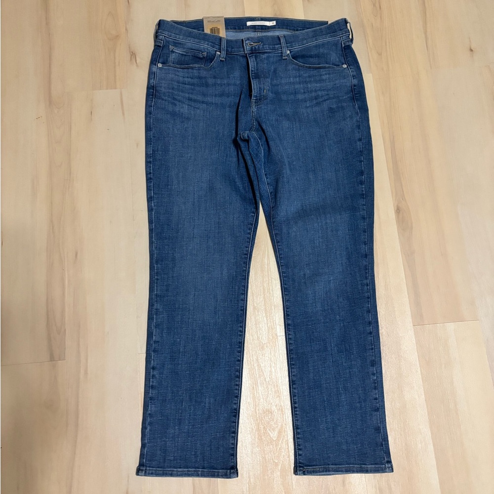 Levi's Indigo Straight Leg Jeans